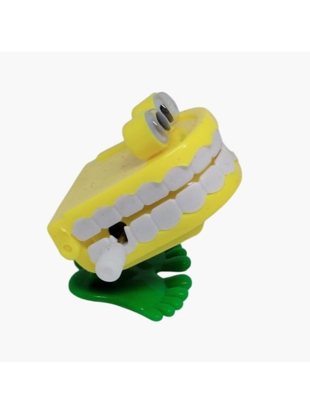 Wind Up Chattering Teeth Walking Dentures Toy Cake Topper Birthday Retirement
